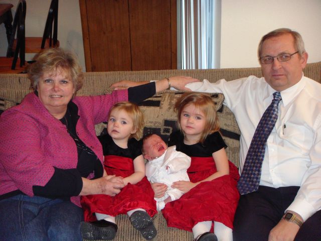 Grandma and Grandpa Sandberg